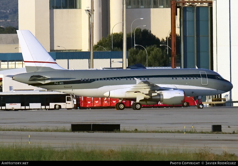 Aircraft Photo of P4-MIS | Airbus ACJ319 (A319-115/CJ) | AirHistory.net #765128