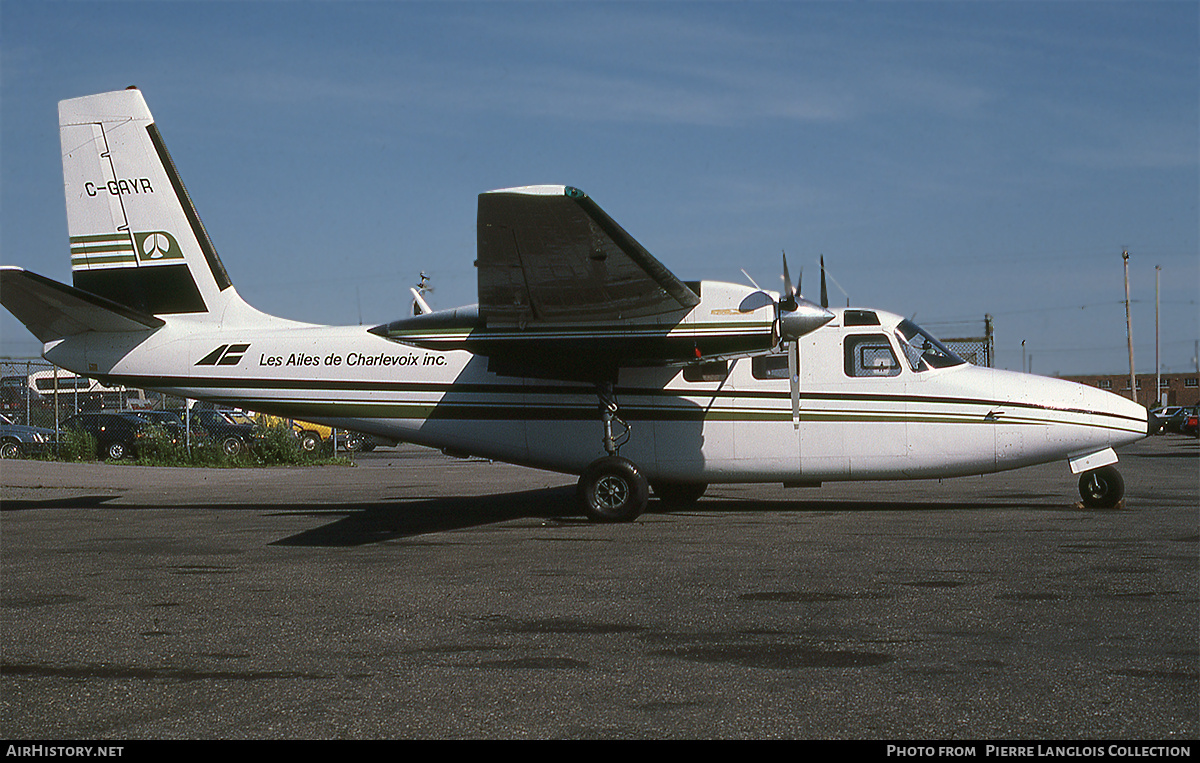 Aircraft Photo of C-GAYR | North American Rockwell 500S Shrike Commander | Les Ailes de Charlevoix | AirHistory.net #765140
