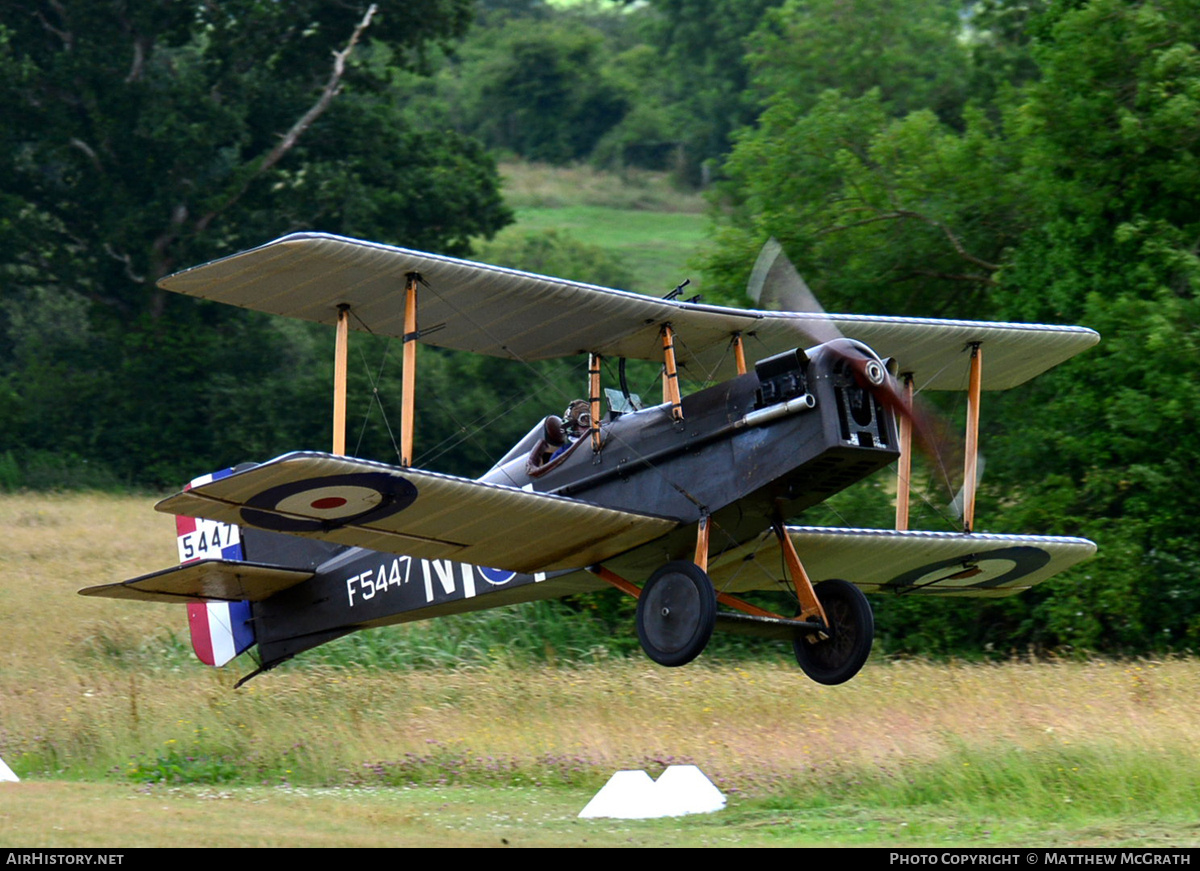 Aircraft Photo of G-BKER / F5447 | Royal Aircraft Factory SE-5A (replica) | UK - Air Force | AirHistory.net #765173