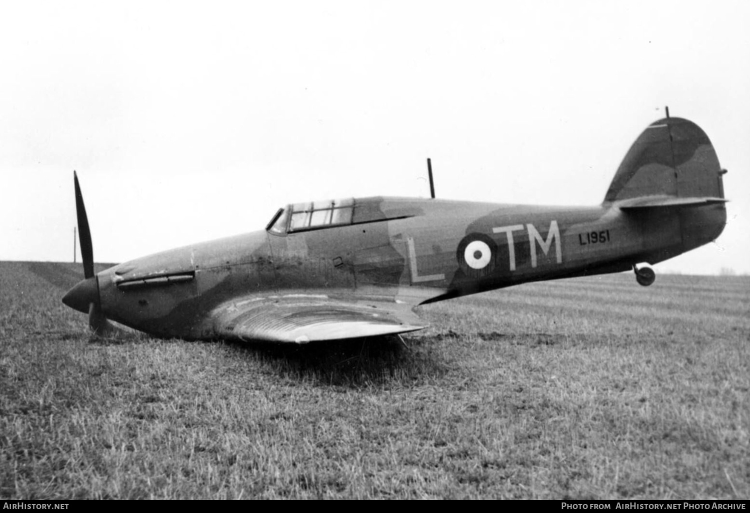 Aircraft Photo of L1951 | Hawker Hurricane Mk1 | UK - Air Force | AirHistory.net #765188