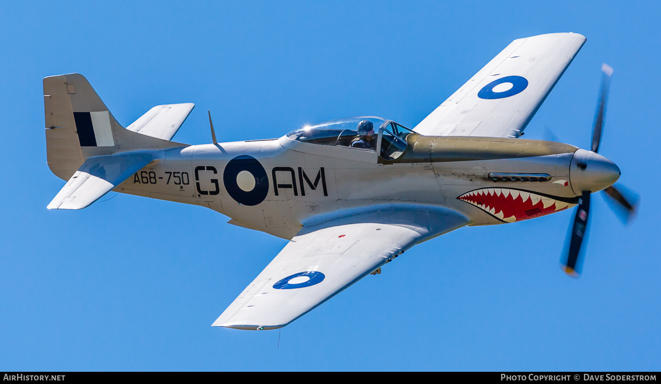 Aircraft Photo of VH-SVU / A68-170 | Commonwealth CA-18 Mustang 21 (P-51D) | Australia - Air Force | AirHistory.net #765204