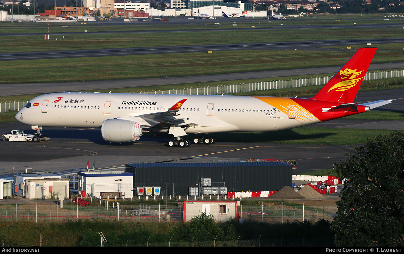 Aircraft Photo of F-WZGQ | Airbus A350-941 | Capital Airlines | AirHistory.net #765212