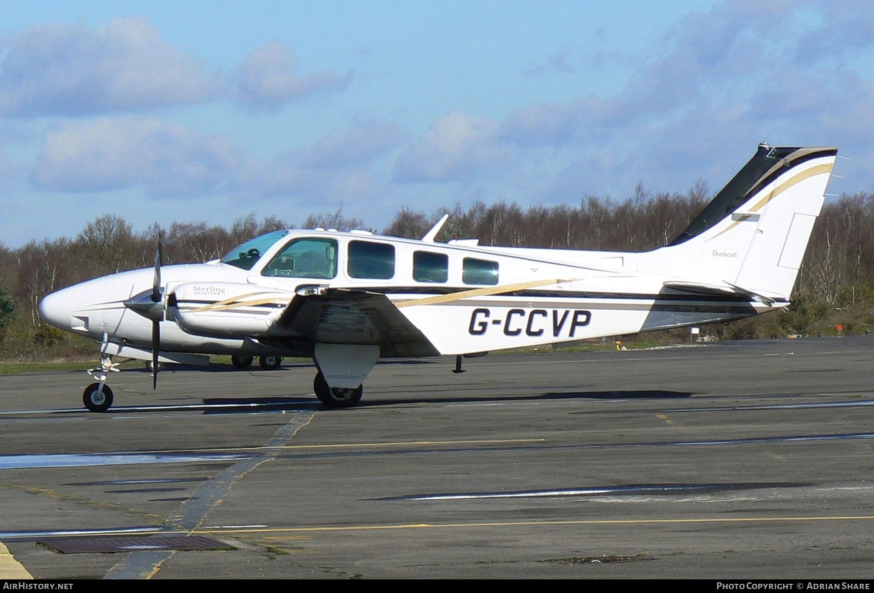 Aircraft Photo of G-CCVP | Raytheon 58 Baron | AirHistory.net #765216