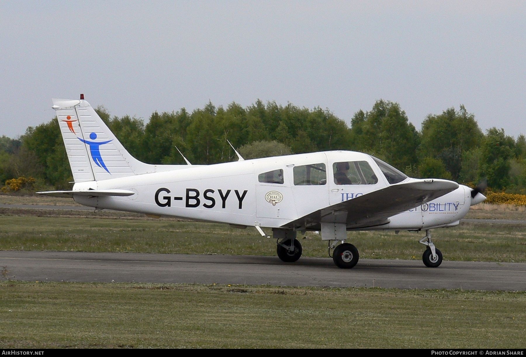 Aircraft Photo of G-BSYY | Piper PA-28-161 Warrior II | Aerobility | AirHistory.net #765222