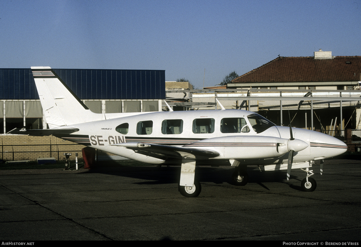 Aircraft Photo of SE-GIN | Piper PA-31-310 Navajo C | AirHistory.net #765250