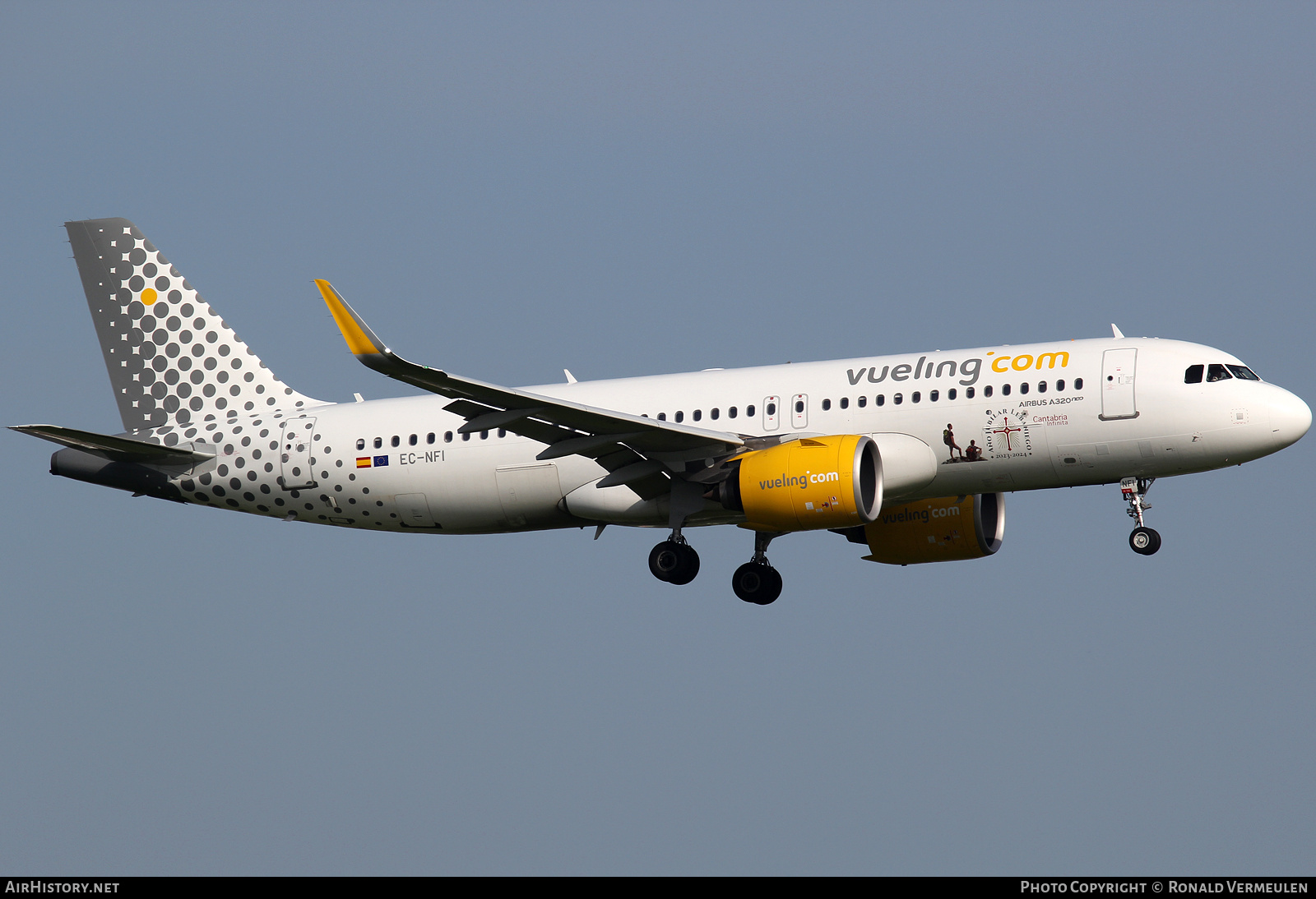 Aircraft Photo of EC-NFI | Airbus A320-271N | Vueling Airlines | AirHistory.net #765275
