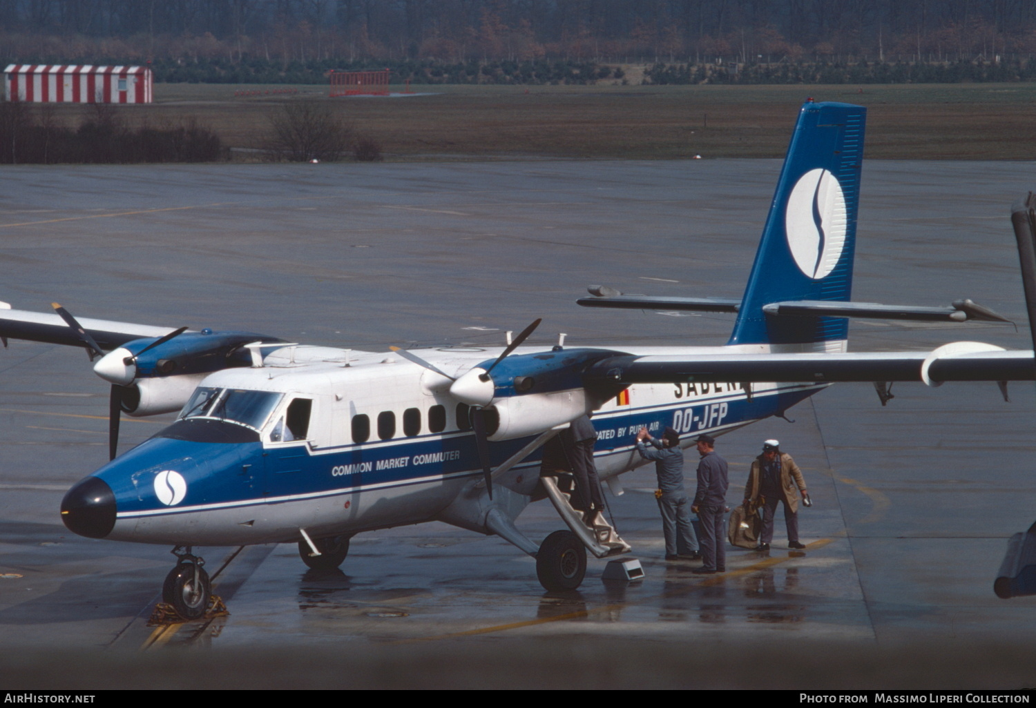 Aircraft Photo of OO-JFP | De Havilland Canada DHC-6-100 Twin Otter | Sabena | AirHistory.net #765283
