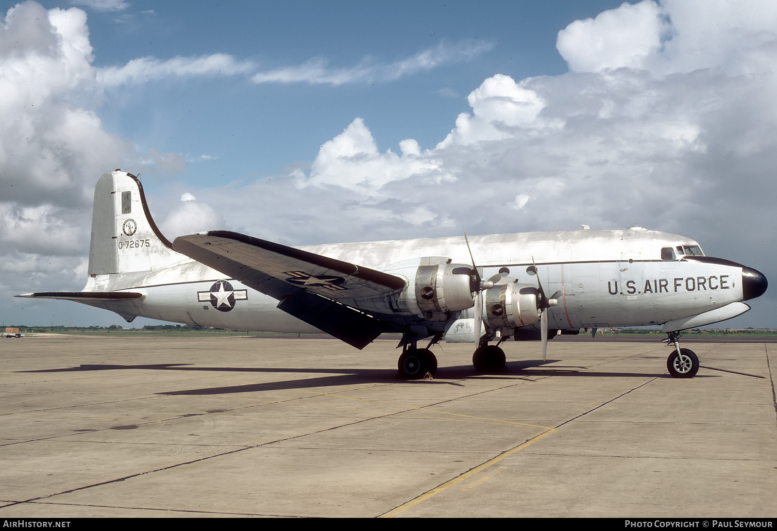Aircraft Photo of 42-72675 / 0-72675 | Douglas C-54D Skymaster | USA - Air Force | AirHistory.net #765286