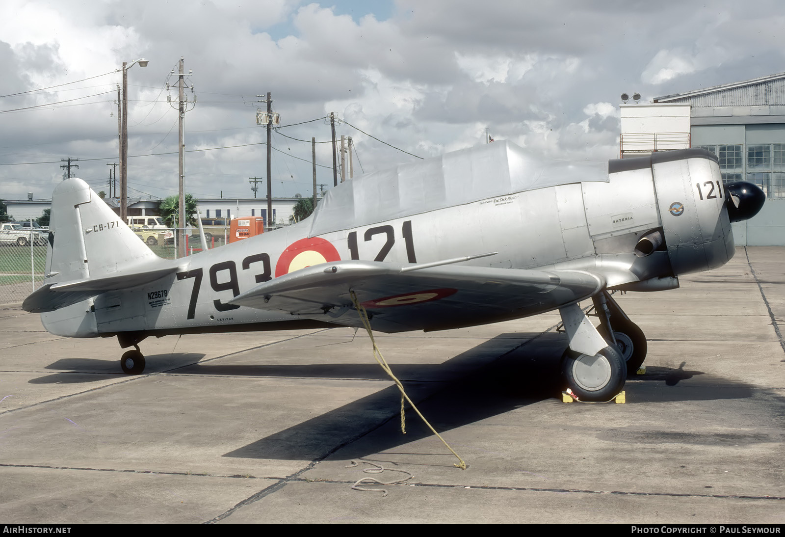 Aircraft Photo of N29678 / C.6-171 | North American AT-6D Texan | Spain - Air Force | AirHistory.net #765295
