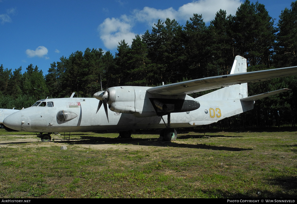 Aircraft Photo of 03 yellow | Antonov An-26 | Belarus - Air Force | AirHistory.net #765297