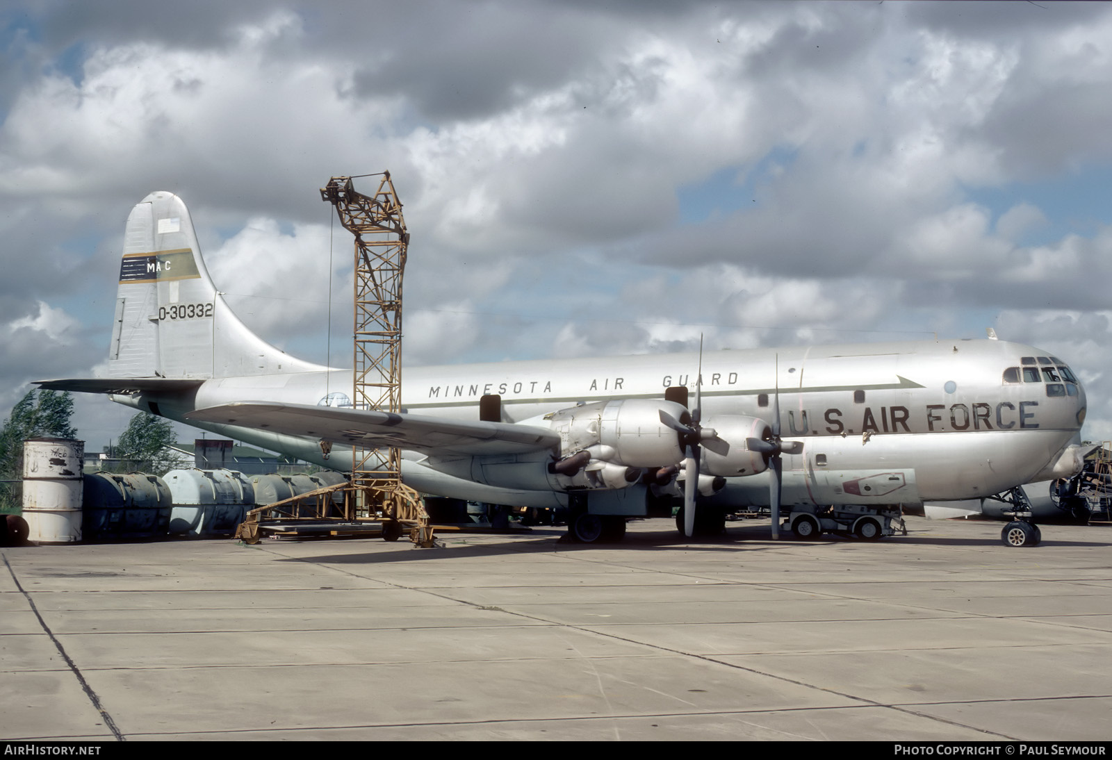Aircraft Photo of 53-332 / 0-30332 | Boeing C-97G Stratofreighter | USA - Air Force | AirHistory.net #765298