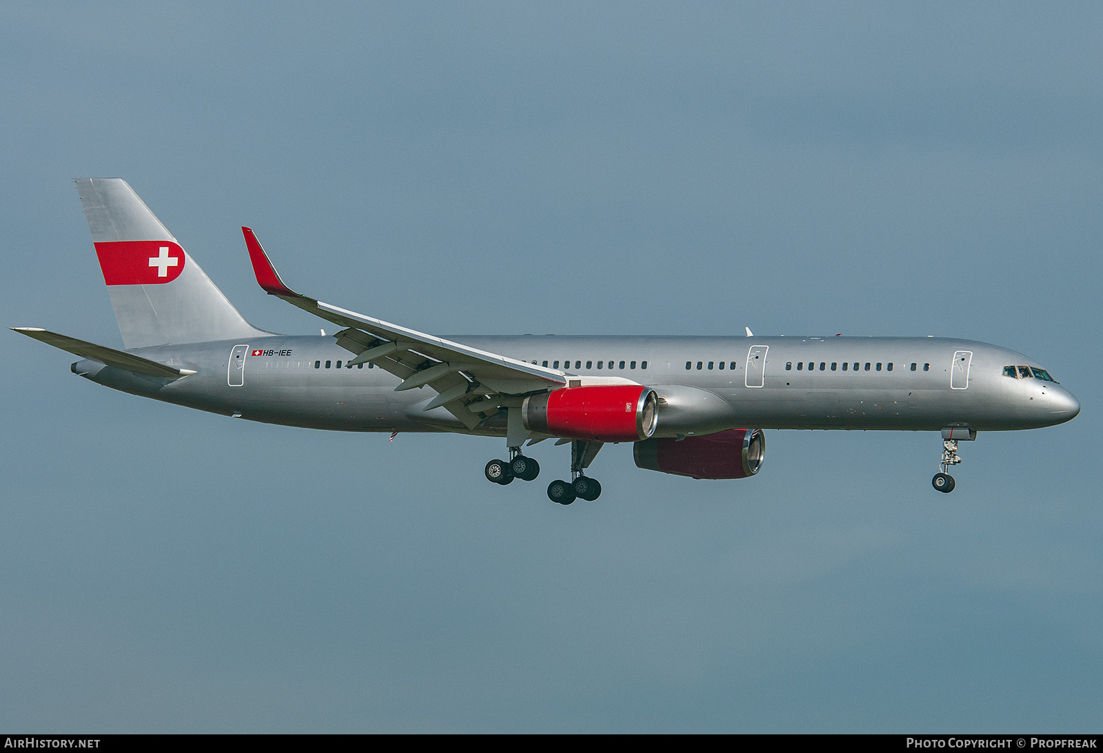Aircraft Photo of HB-IEE | Boeing 757-23A | AirHistory.net #765299