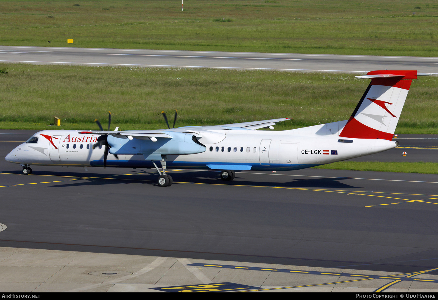 Aircraft Photo of OE-LGK | Bombardier DHC-8-402 Dash 8 | Austrian Airlines | AirHistory.net #765310