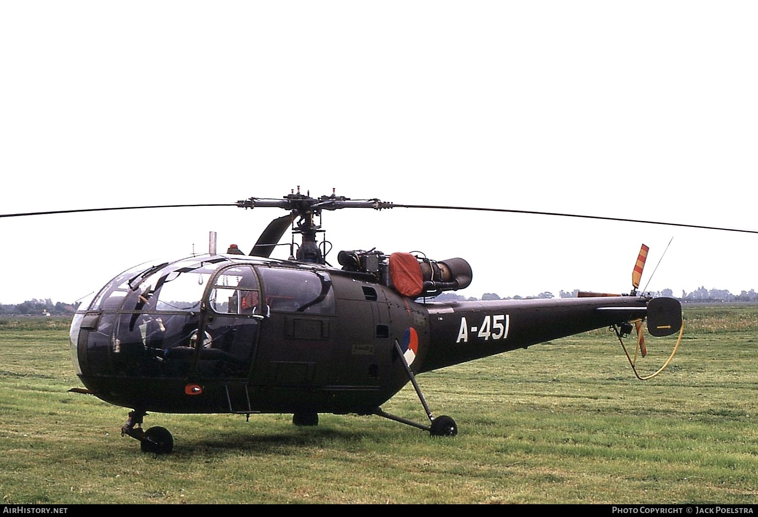 Aircraft Photo of A-451 | Sud SE-3160 Alouette III | Netherlands - Air Force | AirHistory.net #765315