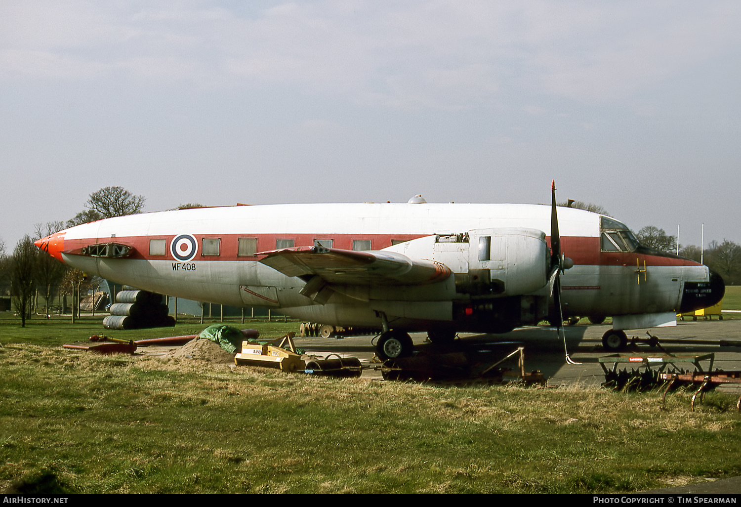 Aircraft Photo of WF408 | Vickers 668 Varsity T.1 | UK - Air Force | AirHistory.net #765324