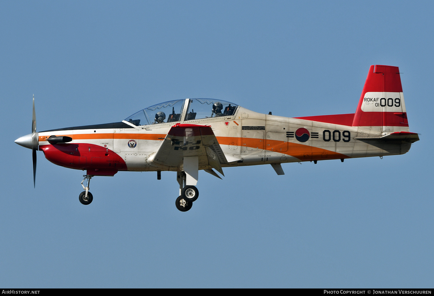Aircraft Photo of 01-009 / 009 | Korea Aerospace KT-1 Woong-Bee | South Korea - Air Force | AirHistory.net #765377