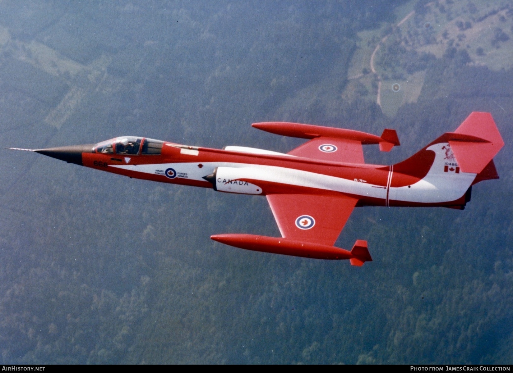 Aircraft Photo of 104868 | Canadair CF-104 Starfighter | Canada - Air Force | AirHistory.net #765385