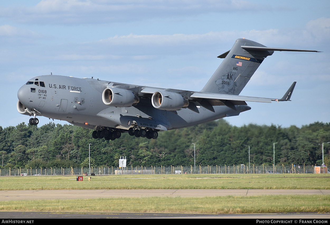 Aircraft Photo of 99-0168 / 90168 | Boeing C-17A Globemaster III | USA - Air Force | AirHistory.net #765386