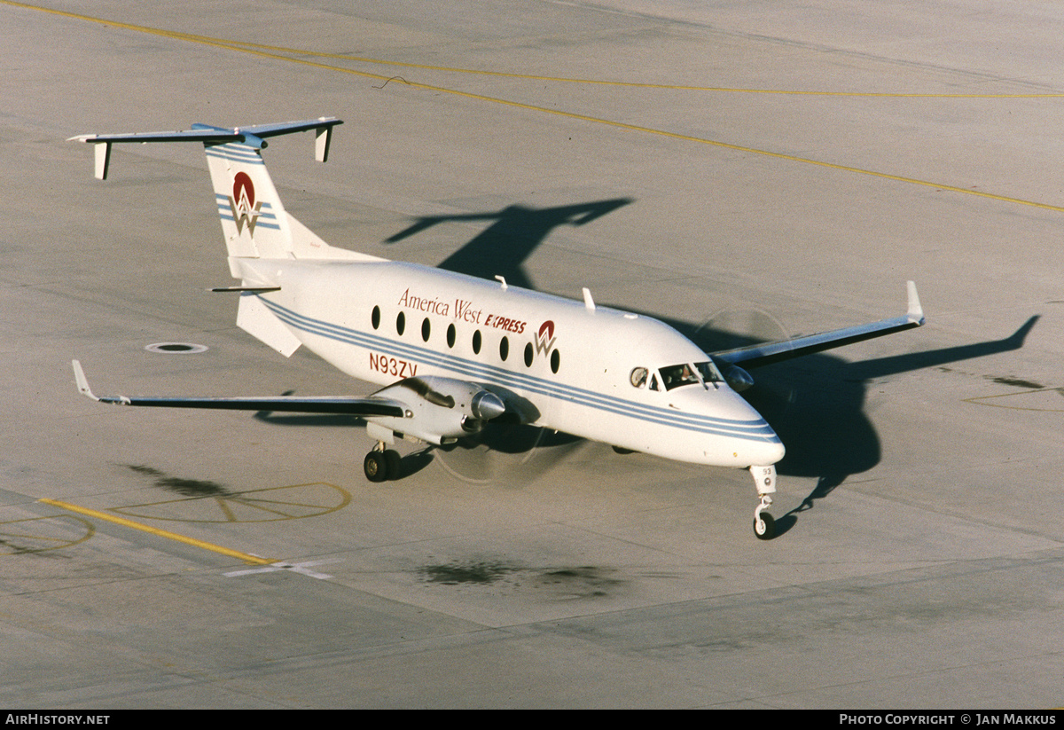 Aircraft Photo of N93ZV | Beech 1900D | America West Express | AirHistory.net #765408