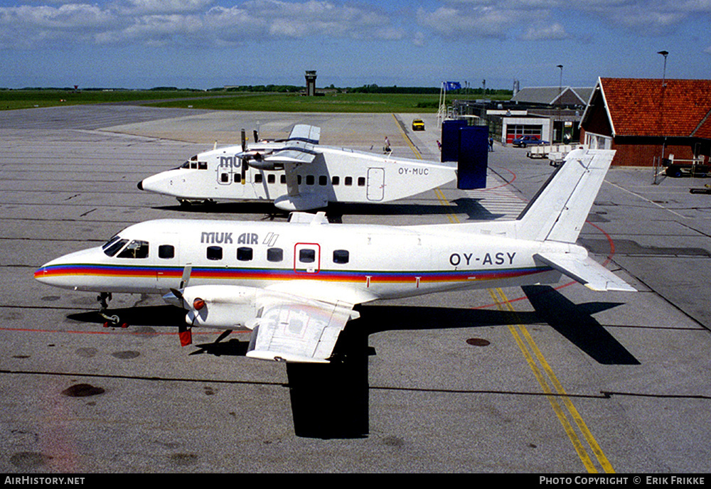 Aircraft Photo of OY-ASY | Embraer EMB-110P1 Bandeirante | Muk Air | AirHistory.net #765410