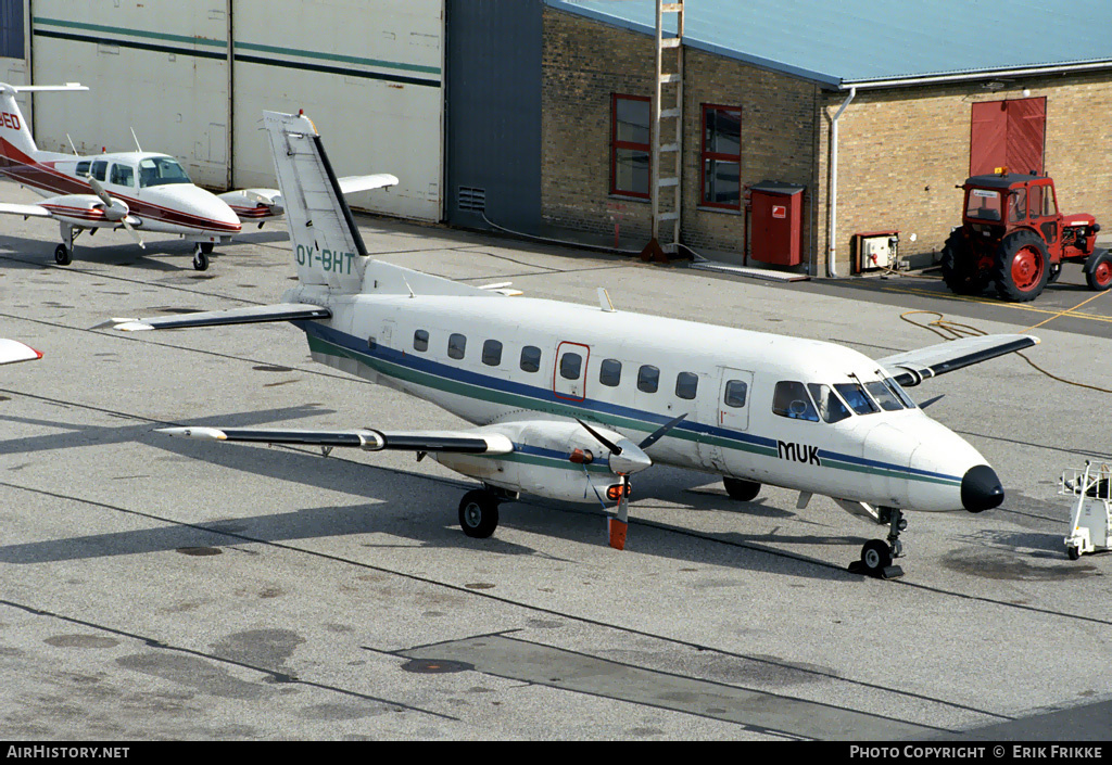 Aircraft Photo of OY-BHT | Embraer EMB-110 Bandeirante | Muk Air | AirHistory.net #765413
