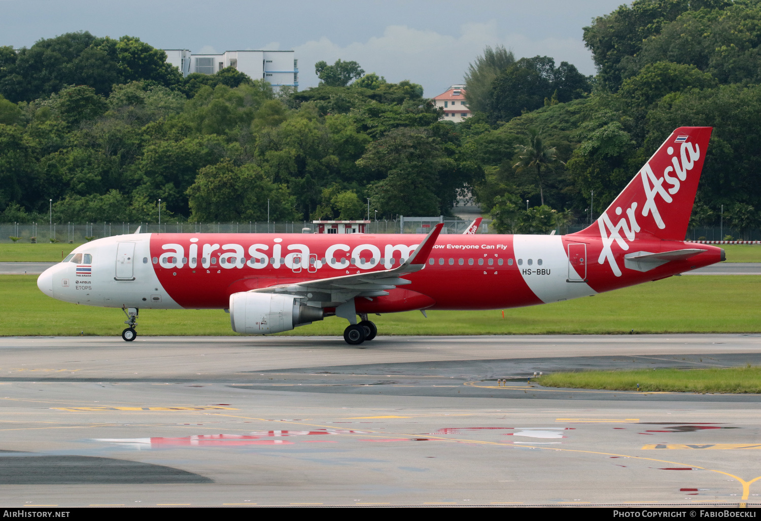 Aircraft Photo of HS-BBU | Airbus A320-216 | AirAsia | AirHistory.net #765422