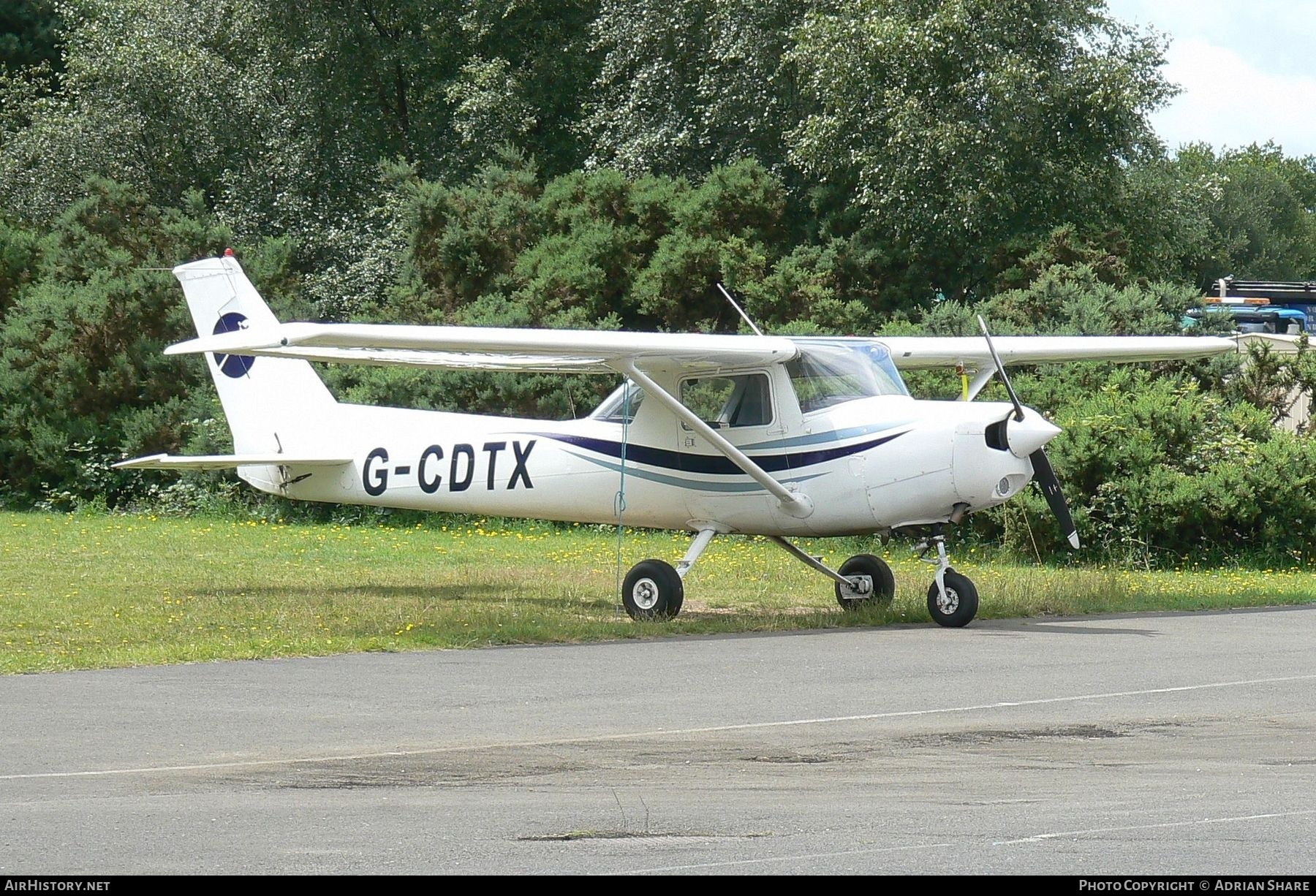 Aircraft Photo of G-CDTX | Reims F152 | AirHistory.net #765432