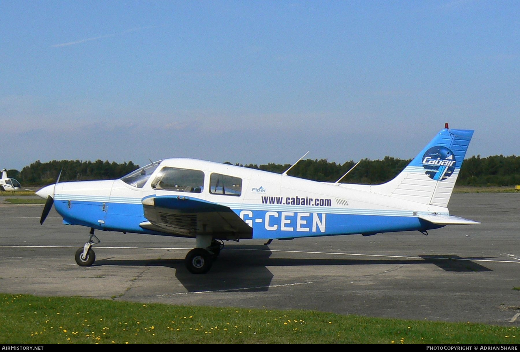 Aircraft Photo of G-CEEN | Piper PA-28-161 Cadet | Cabair | AirHistory.net #765434
