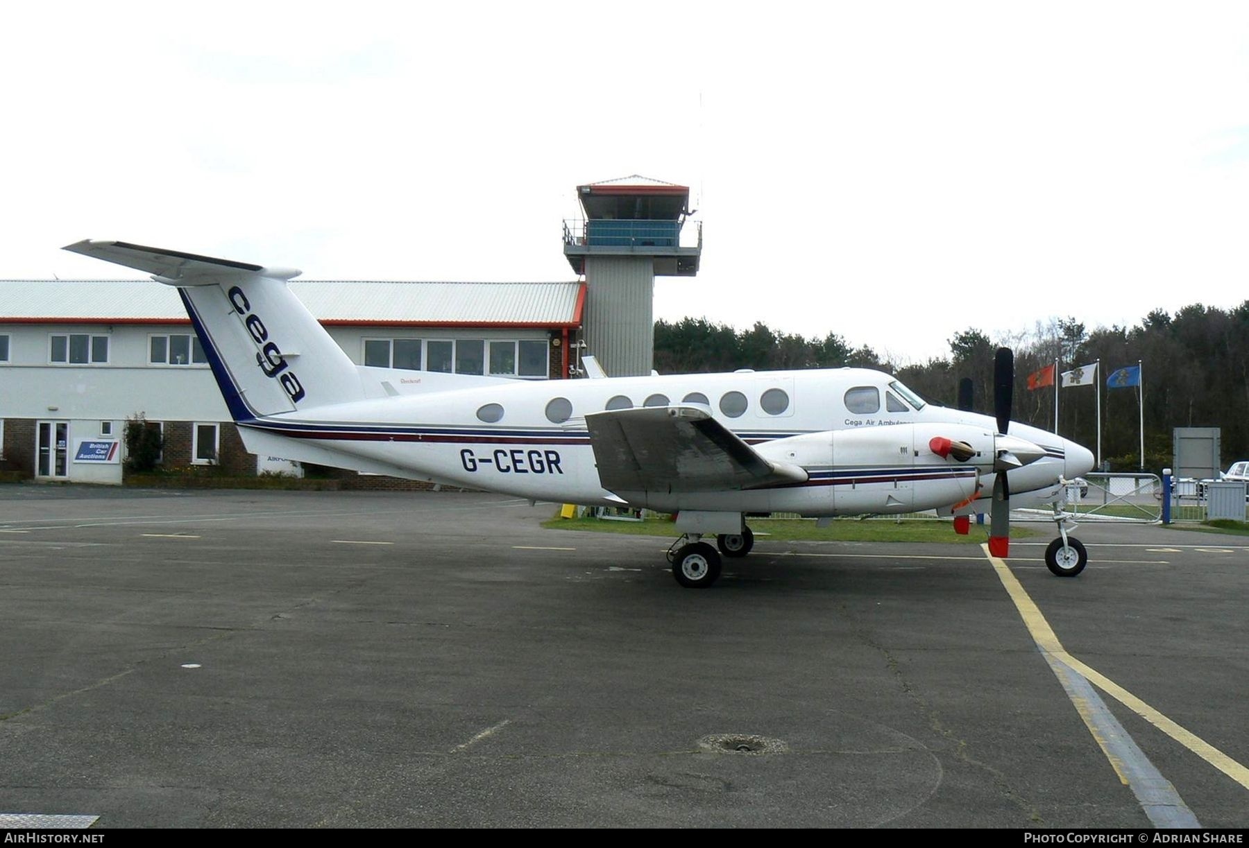 Aircraft Photo of G-CEGR | Beech 200 Super King Air | Cega Aviation | AirHistory.net #765435