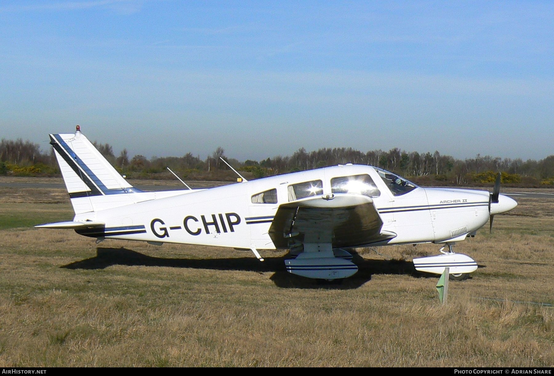 Aircraft Photo of G-CHIP | Piper PA-28-181 Cherokee Archer II | AirHistory.net #765439