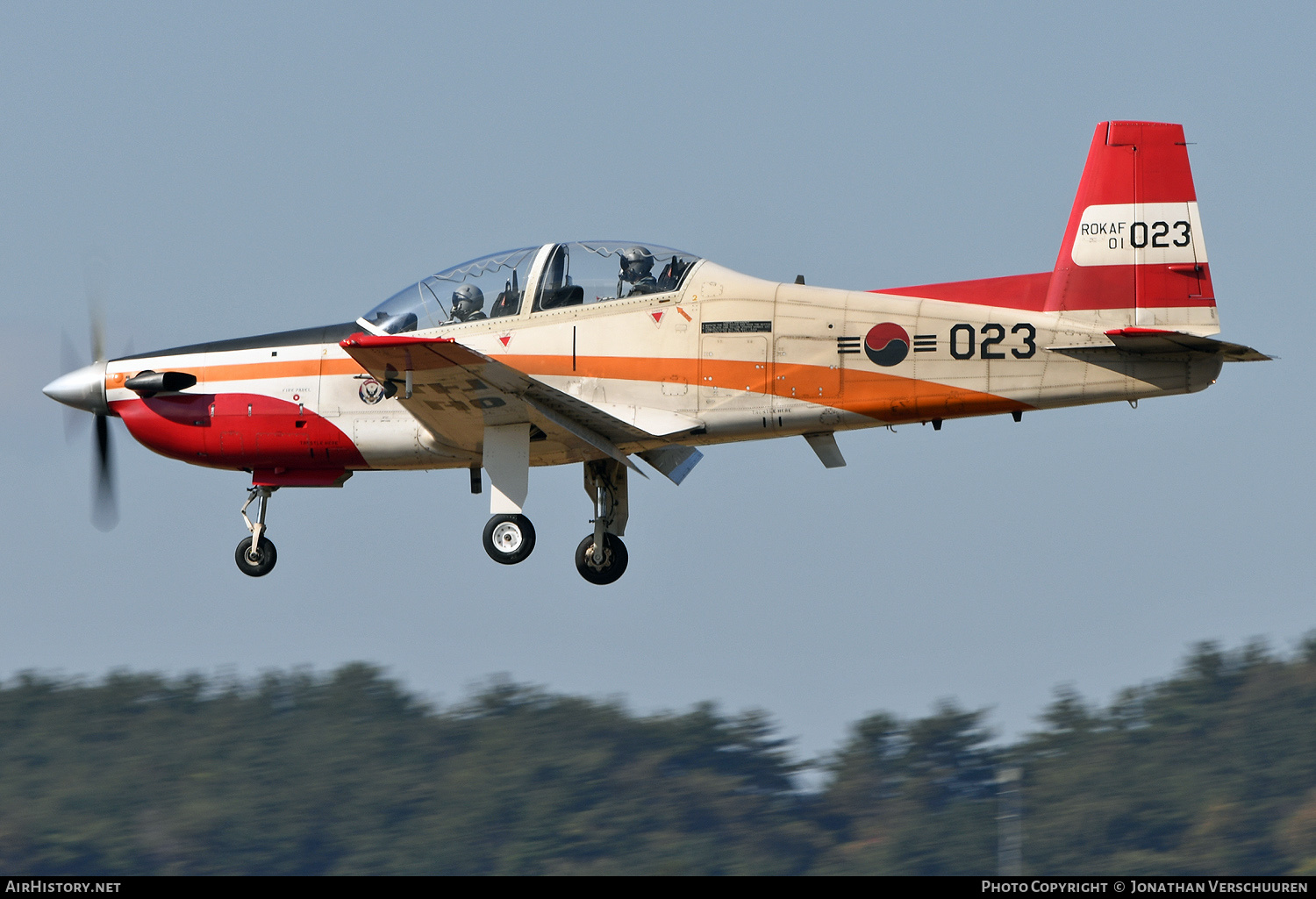 Aircraft Photo of 01-023 / 023 | Korea Aerospace KT-1 Woong-Bee | South Korea - Air Force | AirHistory.net #765440