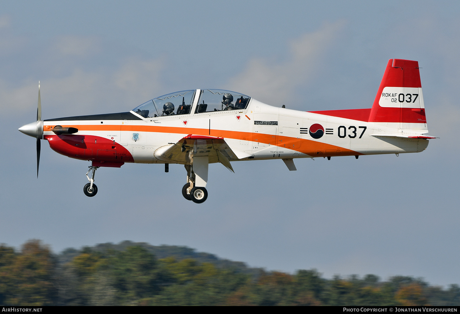 Aircraft Photo of 02-037 / 037 | Korea Aerospace KT-1 Woong-Bee | South Korea - Air Force | AirHistory.net #765442