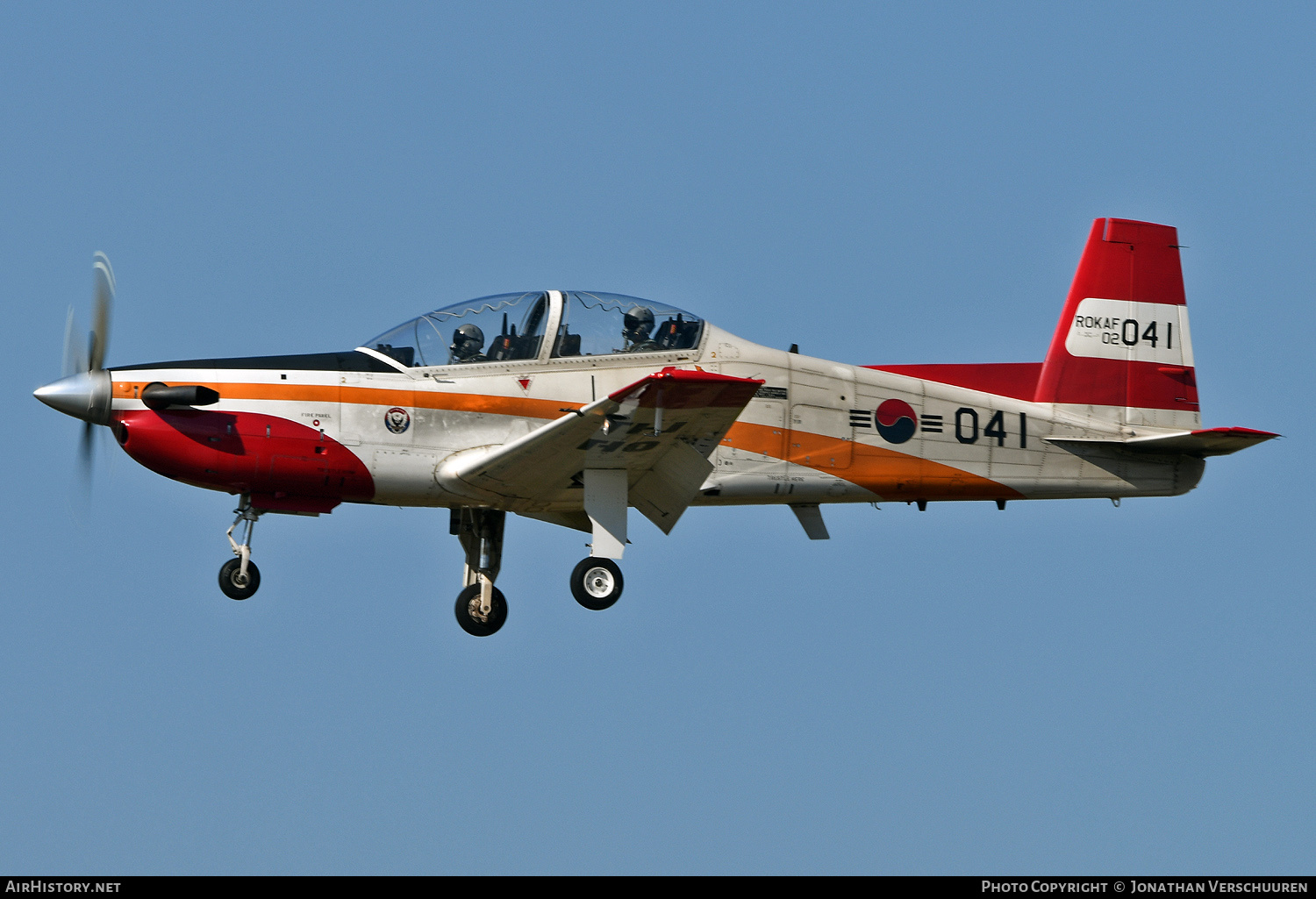 Aircraft Photo of 02-041 / 041 | Korea Aerospace KT-1 Woong-Bee | South Korea - Air Force | AirHistory.net #765444
