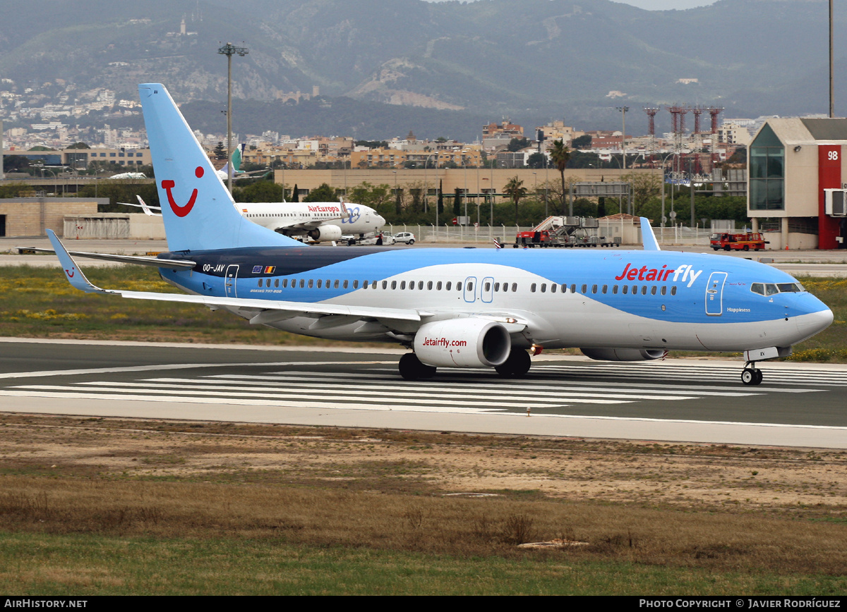 Aircraft Photo of OO-JAV | Boeing 737-8K5 | Jetairfly | AirHistory.net #765492