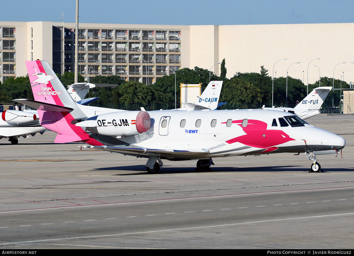 Aircraft Photo of OE-GJM | Cessna 560XL Citation XLS | Pink Sparrow | AirHistory.net #765505