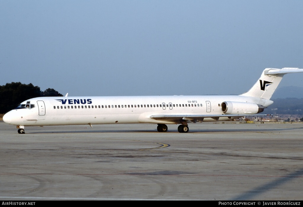 Aircraft Photo of SX-BFO | McDonnell Douglas MD-83 (DC-9-83) | Venus Airlines | AirHistory.net #765507
