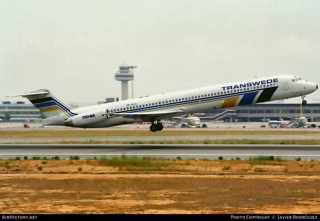 Aircraft Photo of SE-DLS | McDonnell Douglas MD-83 (DC-9-83) | Transwede Airways | AirHistory.net #765509