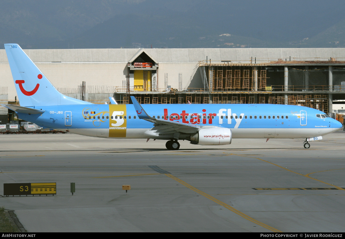 Aircraft Photo of OO-JBG | Boeing 737-8K5 | Jetairfly | AirHistory.net #765533