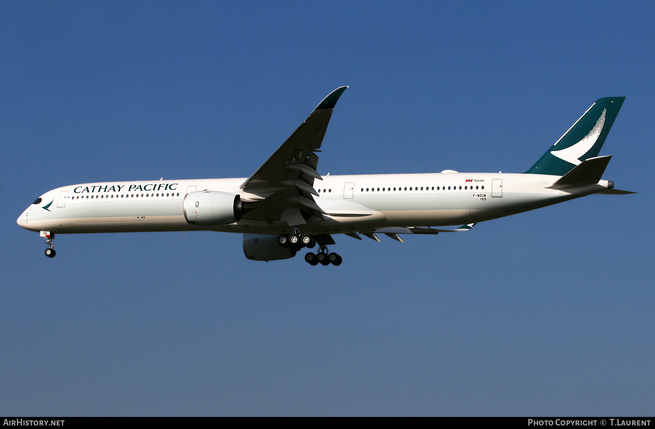 Aircraft Photo of F-WZGW | Airbus A350-1041 | Cathay Pacific Airways | AirHistory.net #765536
