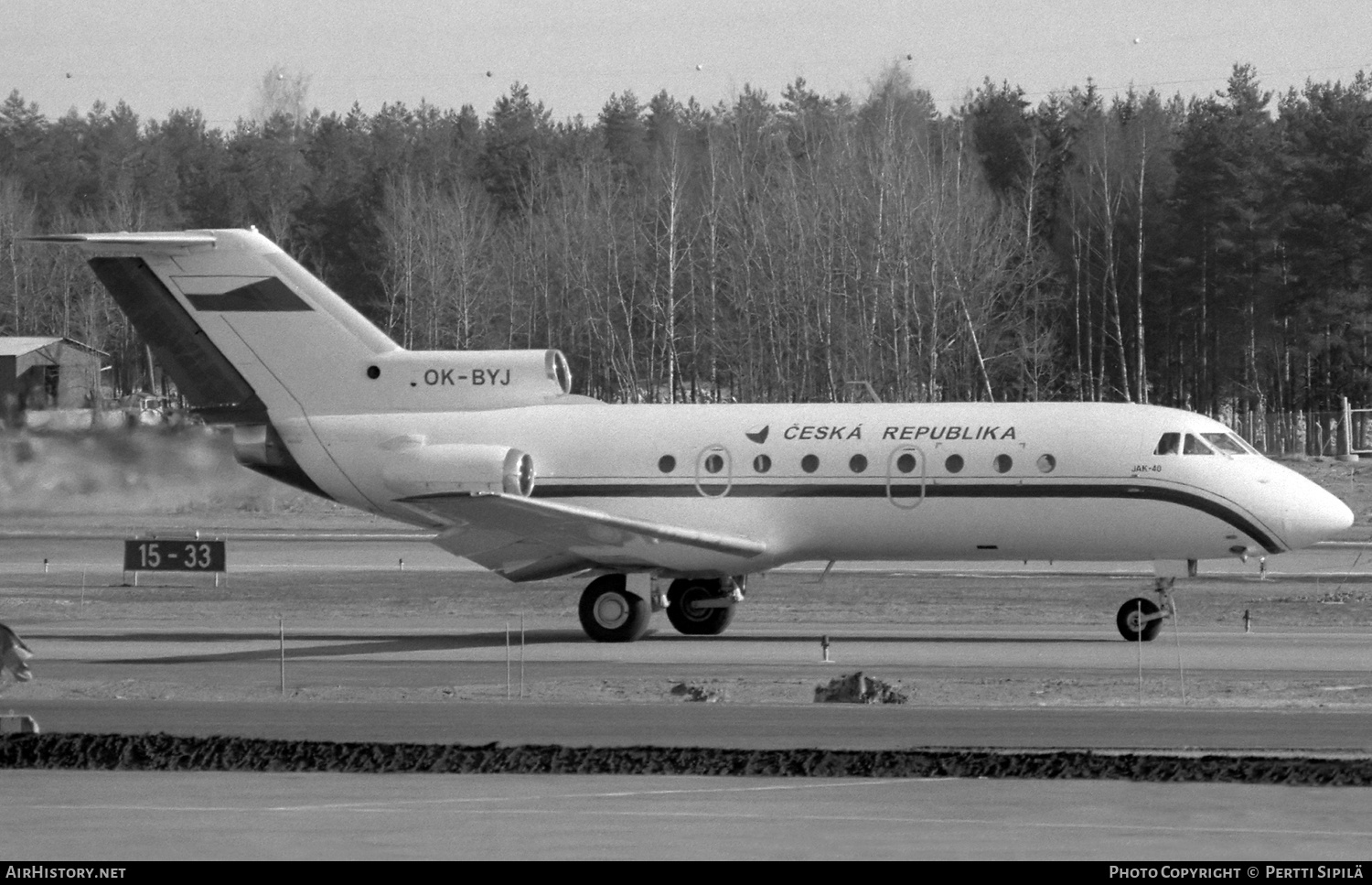 Aircraft Photo of OK-BYJ | Yakovlev Yak-40K | Czechia Government | AirHistory.net #765551