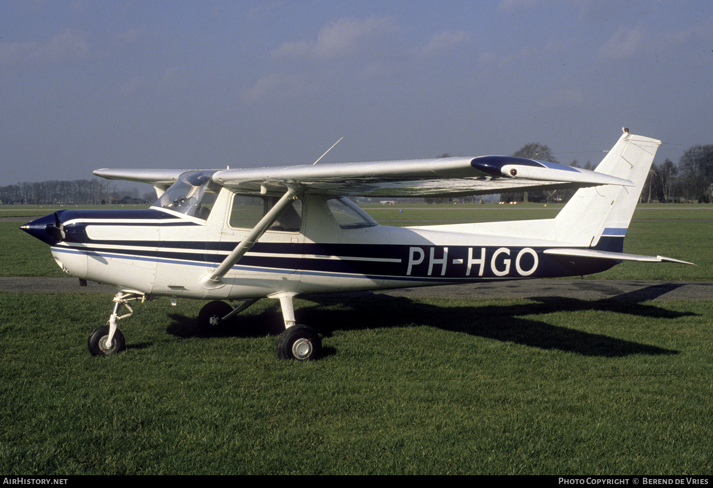 Aircraft Photo of PH-HGO | Reims F152 | Vliegschool 16 Hoven | AirHistory.net #765569
