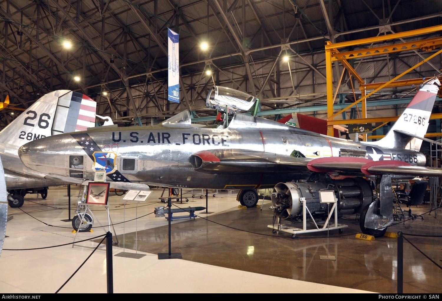 Aircraft Photo of 52-7266 / 27266 | Republic RF-84K Thunderflash | USA - Air Force | AirHistory.net #765582