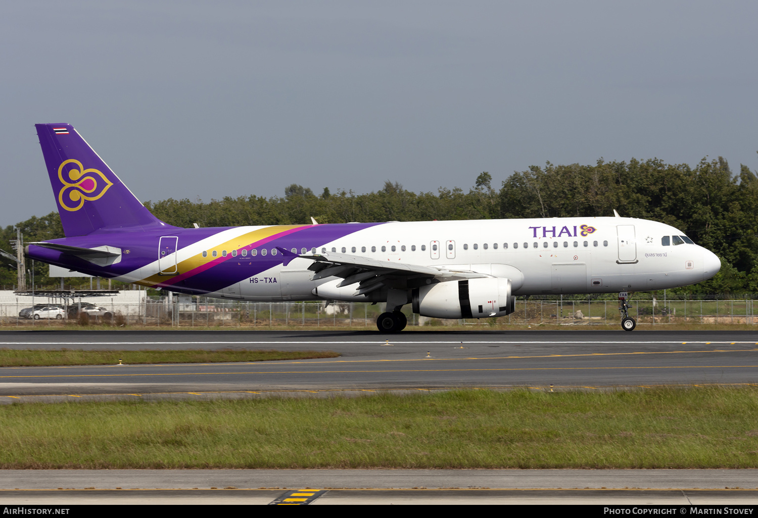 Aircraft Photo of HS-TXA | Airbus A320-232 | Thai Airways International | AirHistory.net #765589