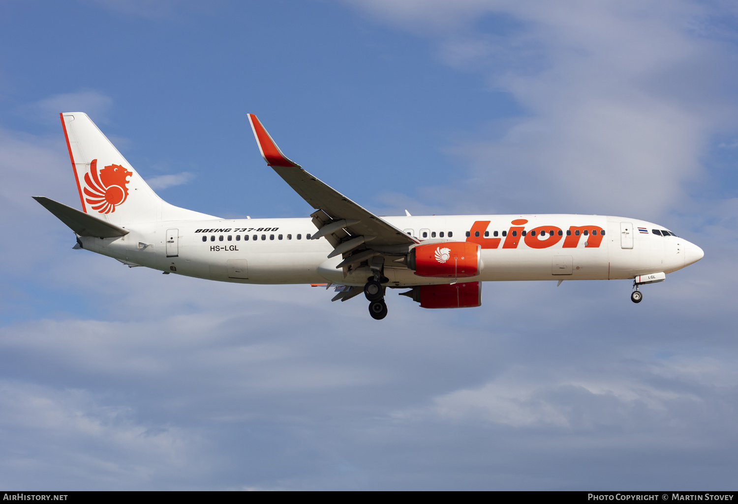 Aircraft Photo of HS-LGL | Boeing 737-800 | Thai Lion Air | AirHistory.net #765591