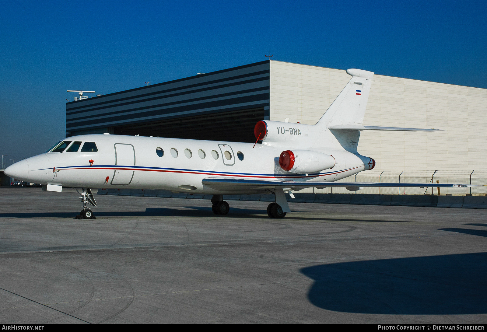 Aircraft Photo of YU-BNA | Dassault Falcon 50 | AirHistory.net #765609