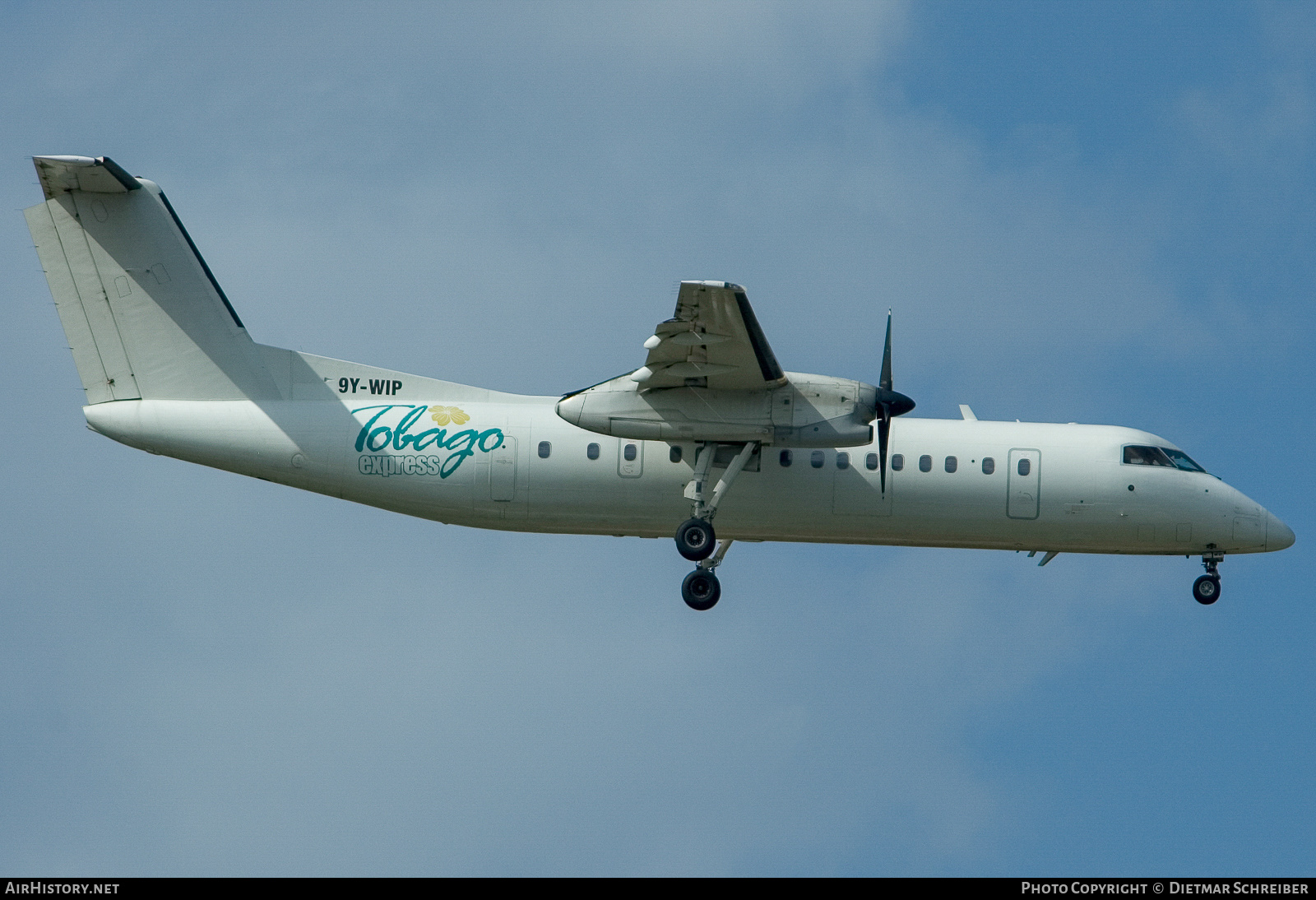 Aircraft Photo of 9Y-WIP | Bombardier DHC-8-311Q Dash 8 | Tobago Express | AirHistory.net #765615