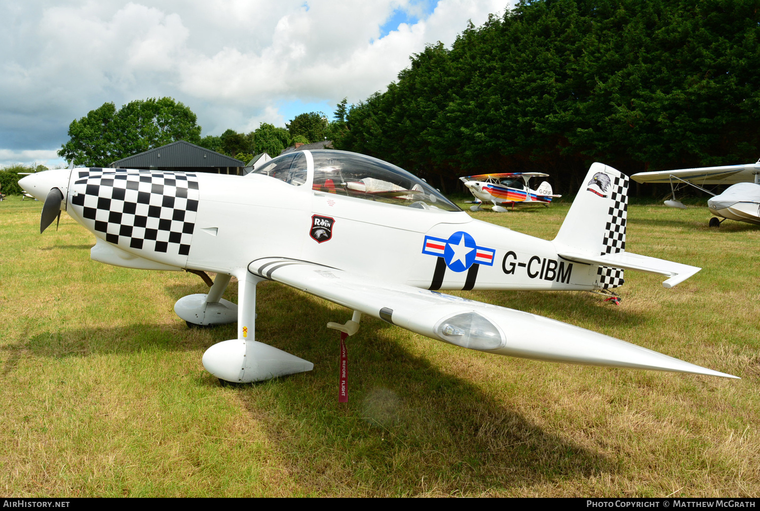 Aircraft Photo of G-CIBM | Van's RV-8 | Team Raven | USA - Air Force | AirHistory.net #765630