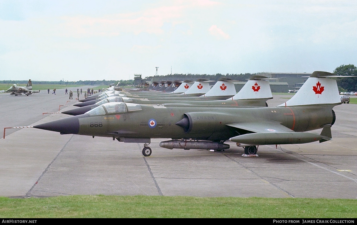 Aircraft Photo of 104868 | Canadair CF-104 Starfighter | Canada - Air Force | AirHistory.net #765651