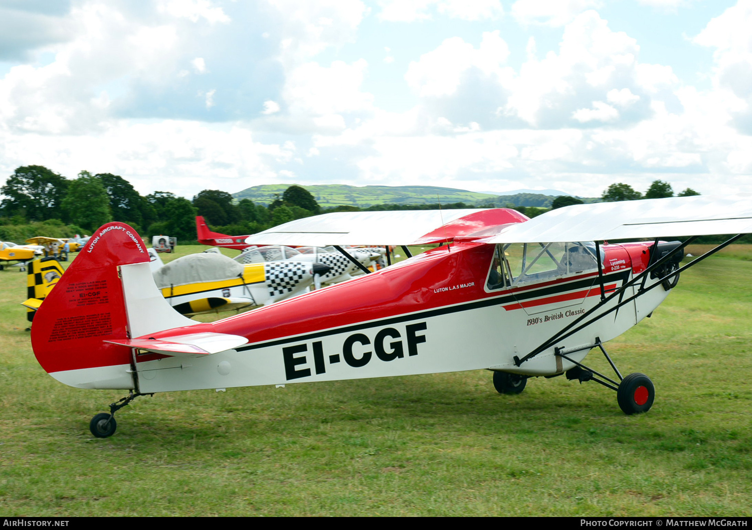 Aircraft Photo of EI-CGF | Luton LA-5A Major | AirHistory.net #765652