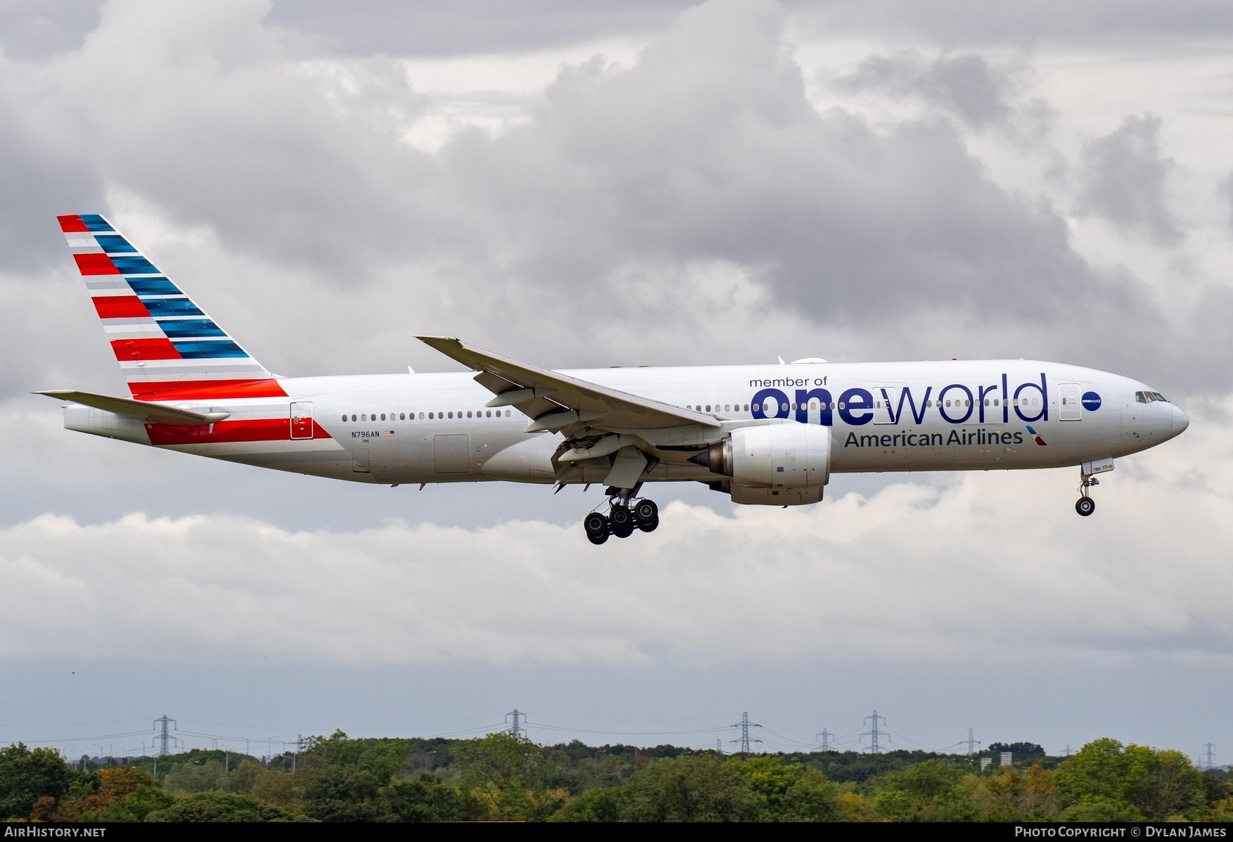 Aircraft Photo of N796AN | Boeing 777-223/ER | American Airlines | AirHistory.net #765663